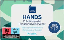 Niisked salvrätid 10tk kätele