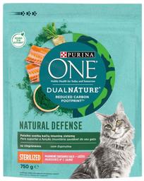 ONE Dual Nature kuivtoit steriliseeritud kassile 750g lõhe-spirulina