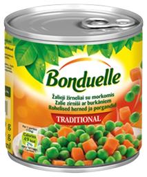 Bonduelle Herne-porgandi assortii 400g