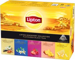 LIPTON Christmas musta tee assortii 5x10 (püramiid)