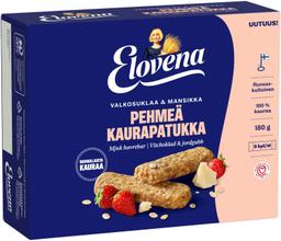Elovena valge šokolaadi ja maasikatega pehme kaerabatoon 6 x 30 g