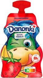 Danonki tuubijogurt 70g maasika-banaani