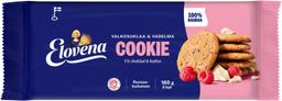 Elovena valge šokolaadi-vaarikamaitseline küpsis 160 g