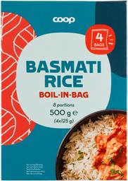 Coop pikateraline basmatiriis kotis 4x125g