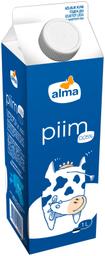 Piim rasvatu 0,05%, ALMA, 1 l