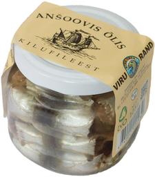 Ansoovis õlis, kilufileest 125 g