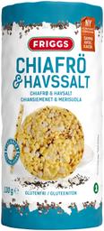 Maisigaletid chia-seemnete ja meresoolaga, 130 g
