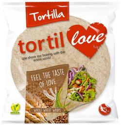 Tortilla täistera wrapid 4tk 240g
