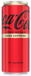 Coca-Cola Zero Caffeine 0.33L karb-tud karastusjook