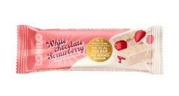 Pehme proteiinibatoon valge šokolaadi ja maasikatega 55g