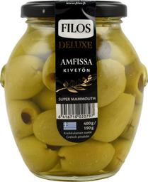 Deluxe Filos rohelised oliivid 400g kivideta