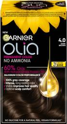 Garnier olia püsivärv dark brown 4.0