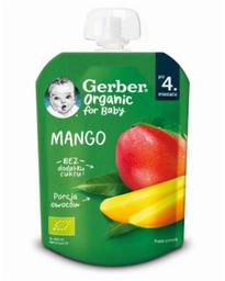 GERBER mangopüree, orgaaniline, 4k, 80 g