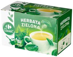 Carrefour klassikaline roheline tee 40 g (20 x 2 g)