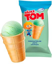 Väike Tom pirnimaitseline jäätis vahvlitopsis 85g/120ml