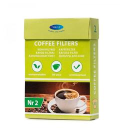 Smile kohvifilter nr.2 80tk valgendamata