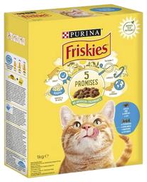 FRISKIES kuiv kassitoit lõhe/tuunikala/juurvili 1kg