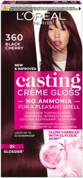 Poolpüsivärv Casting Crème Gloss 360 Black Cherry