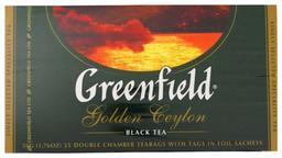 Must tee Golden Ceylon 25 x 2 g, GREENFIELD, 50 g