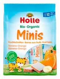 Holle müslibatooni ampsud banaani ja apelsiniga 8-pakk 96 g, öko, alates12-elukuust