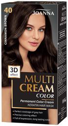Multi cream color juuksevärv kaneelipruun 40