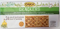 Kreekerid ekstra väärisoliiviõli 10% ja rosmariiniga, CRICH, 250 g