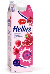 Hellus keefirijook vaarika-granaatõuna, 1 kg