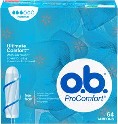O.B. procomfort normal tampoon 64 tk