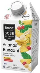 Bonne ananassi-banaanipüree 500ml