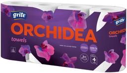 Majapidamispaber Orchidea Gold 4 rulli, 3-kihiline