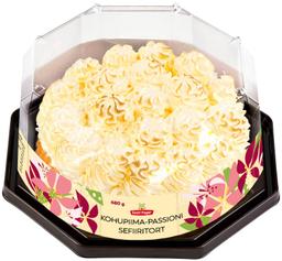 Eesti Pagar Kohupiima-passioni sefiiritort 680g