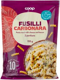Coop pastaroog juustuga 5% ja peekoniga 2% 155g