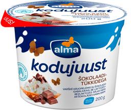 Alma laktoosivaba kodujuust šokolaaditükkidega, 200 g