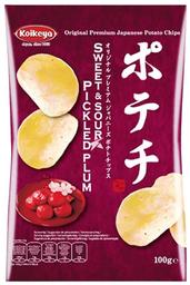 Kartulikrõpsud magushapu ploomimaitselised, KOIKEYA, 100 g