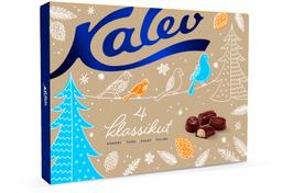 4 klassikut valik šokolaadikomme, KALEV, 480 g
