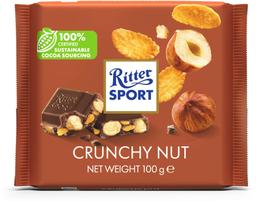 Ritter Sport piimašokolaad tervete sarapuupähklitega ja maisihelvestega 100g