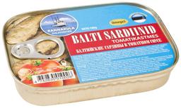 Sardiinid tomatikastmes, RANNAKÜLA, 100 g