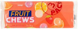 Coop Fruit Chews puuviljamaitset pastillid 3x38g