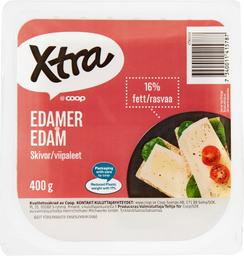 Xtra Edam viilutatud juust 16%, 400 g
