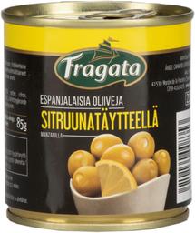 Rohelised oliivid sidrunitäidisega, FRAGATA, 200g