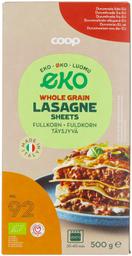 Coop mahetoodetud täisteralasanjeplaadid 500g