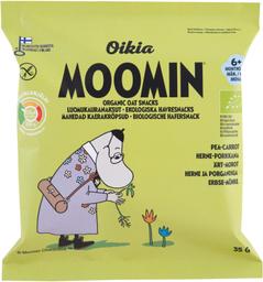 MOOMIN mahedad herne-porgandi kaeranäksid, OIKIA, 35 g