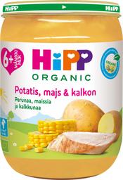 HIPP PÜREE KARTUL-MAIS-KALKUN 190G 6K