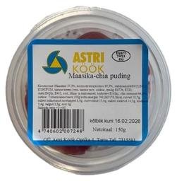 Astri Maasika-chia puding 130g