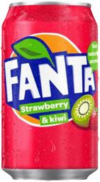 Fanta maasika- ja kiivimaitseline karastusjook 330 ml