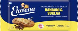 Elovena banaani- ja šokolaadimaitseline küpsis täisterakaerast (100%) 30 g