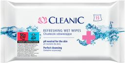 Cleanic Antibacterial 15tk niisked salvrätid