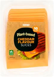 Coop Cheddar Vegan võileivaviilud, 200g