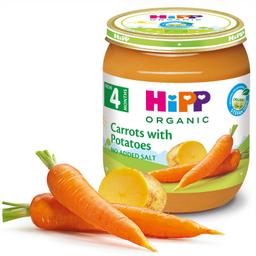 Hipp porgandi-kartulipüree 125g, alates 4-elukuust