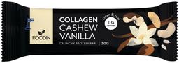 Foodin Collagen proteiinibatoon india pähklite ja vaniljaga 50g